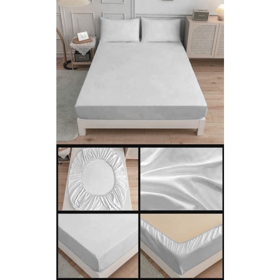 160X200 Çift Kişilik Ranforce Lastikli Çarşaf (Yastık Kılıflı) 160X200 Çift Kişilik Ranforce Lastikli Çarşaf (Yastık Kılıflı)