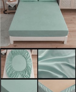 160X200 Çift Kişilik Ranforce Lastikli Çarşaf (Yastık Kılıflı)